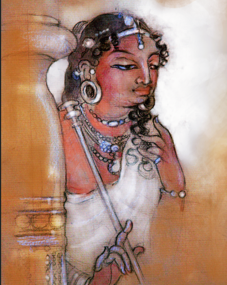 Woman’s Face (Jataka Tale Study)
